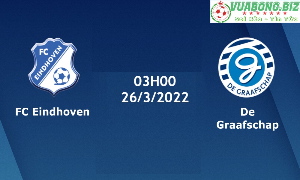 Soi Kèo FC Eindhoven vs De Graafschap, 03H00 Ngày 26/3/2022, Hạng 2 Hà Lan