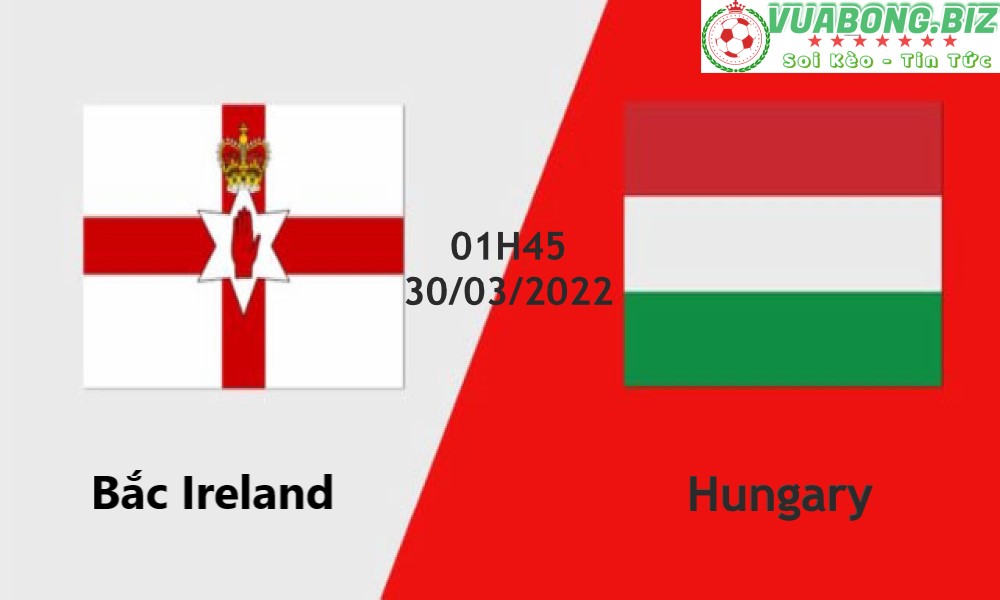 Soi Kèo Bắc Ireland vs Hungary, 01H45 -30/03/2022, Giao Hữu