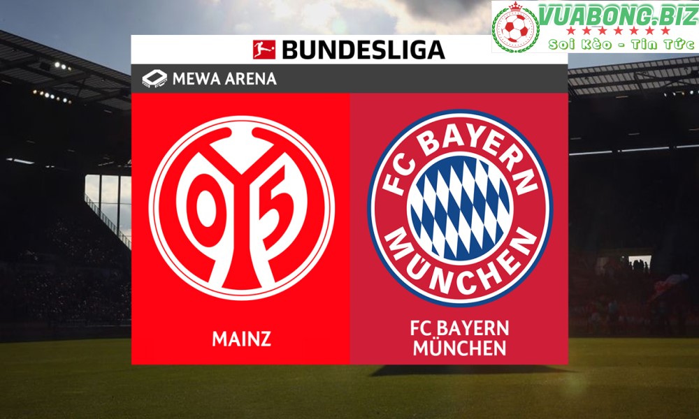 Soi Kèo Mainz 05 vs Bayern Munich, 20H30 – 30/04/2022, VĐQG ĐỨC