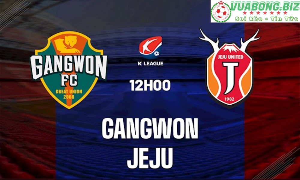 Soi Kèo Gangwon vs Jeju Utd, 17h30 – 26/06/2022, VĐQG Hàn Quốc