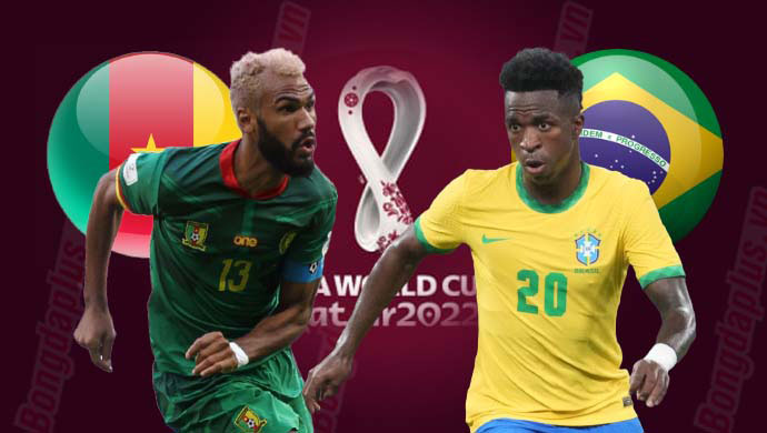 Soi Kèo Cameroon vs Brazil, 02h00 ngày 3/12: Đội hình B thể hiện