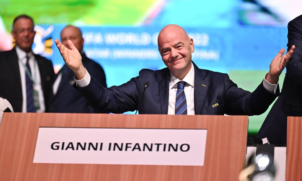 Chủ tịch Gianni Infantino tái đắc cử