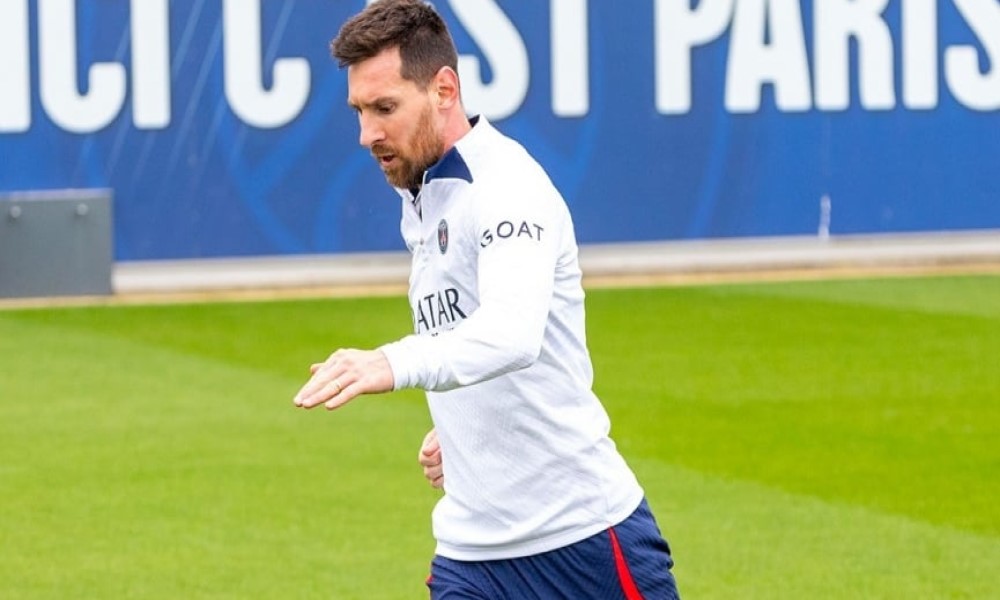 Messi đã được phép trở lại tập luyện tại PSG do án phạt được dỡ bỏ sớm