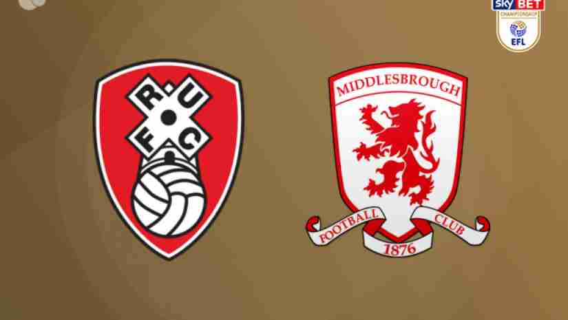 Soi kèo Rotherham vs Middlesbrough, 19h00 ngày 1/5 – Hạng nhất Anh