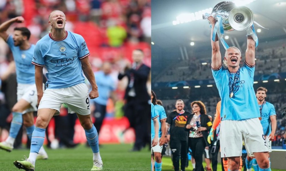 Haaland giúp Man City vô địch Champions League ngay mùa đầu tiên