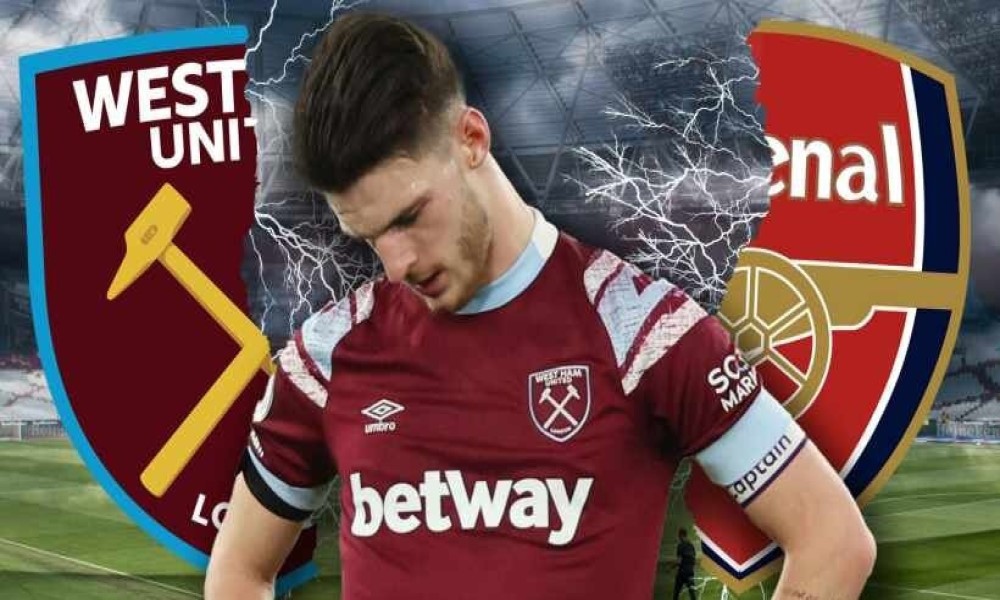 Declan Rice sang Arsenal nguy cơ đổ bể