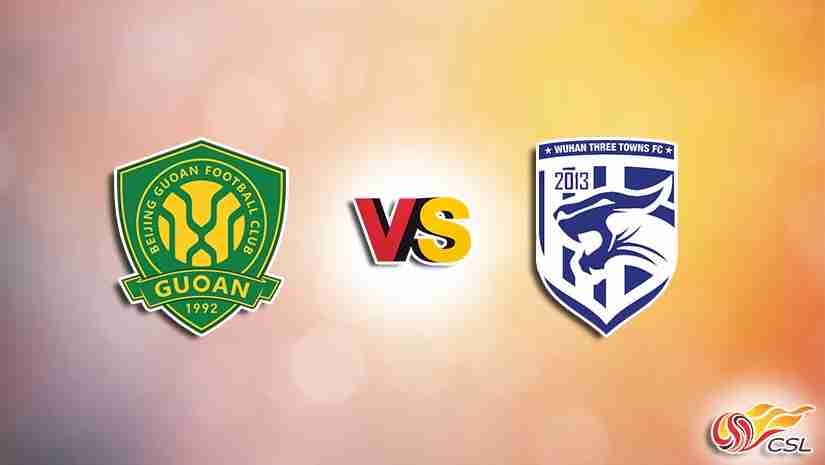 Soi Kèo Beijing Guoan vs Wuhan Three Towns, 18h35 ngày 16/7: VĐQG Trung Quốc