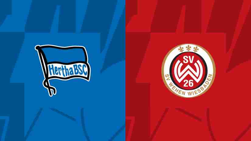 Soi Kèo Hertha Berlin vs Wehen Wiesbaden, 23h30 ngày 4/8 – Hạng 2 Đức