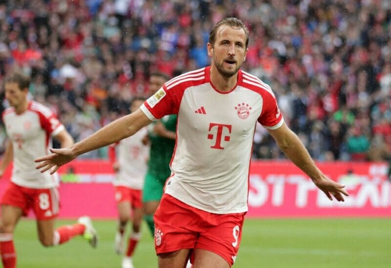 Kết quả bóng đá Bayern Munich vs Augsburg: Harry Kane tiếp tục nổ súng