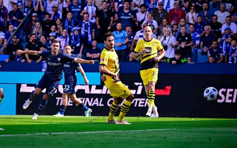 Kết quả bóng đá Bochum vs Dortmund: Chia điểm nhạt nhòa