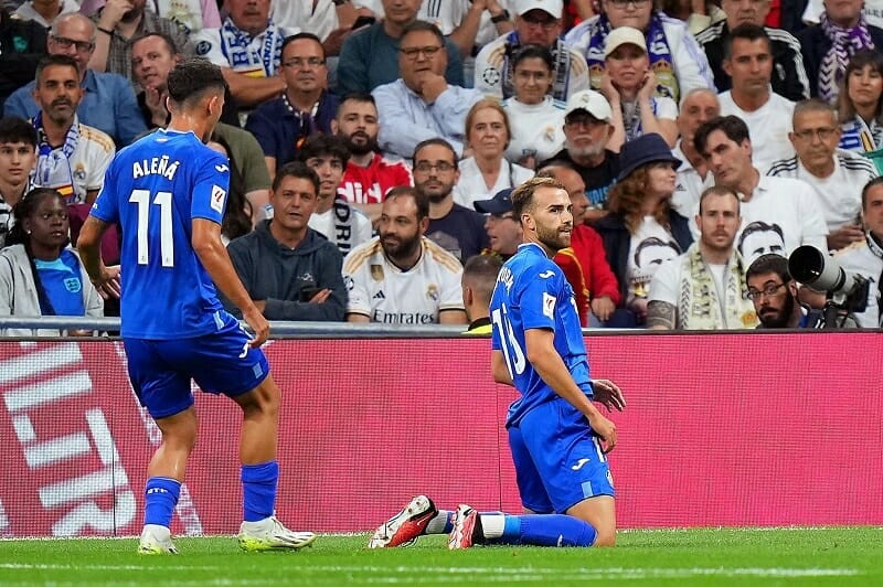 Kết quả bóng đá Real Madrid vs Getafe: Jude Bellingham lại sắm vai người hùng