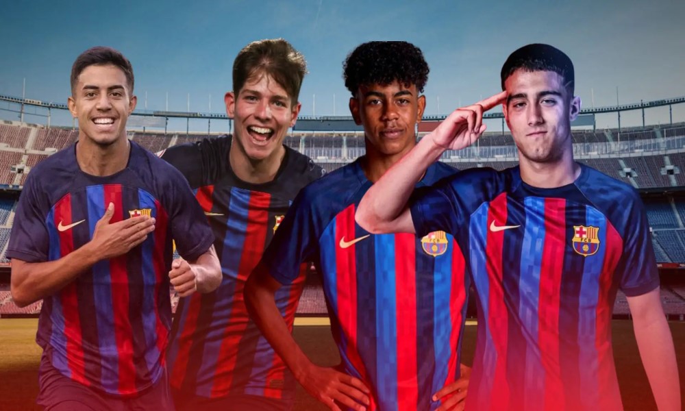 Đội hình tiêu biểu lò La Masia năm 2023