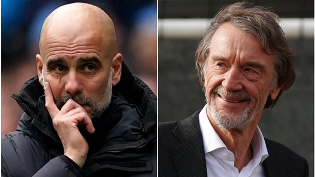 Pep Guardiola cảm thấy vinh dự trước những lời khen ngợi của Sir Jim Ratcliffe