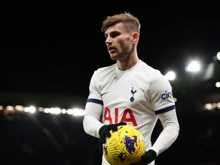 Werner gia nhập Tottenham vào tháng Giêng