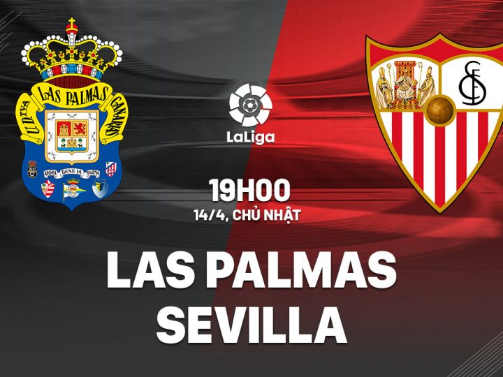 Soi Kèo Las Palmas vs Sevilla, 19h00 ngày 14/04