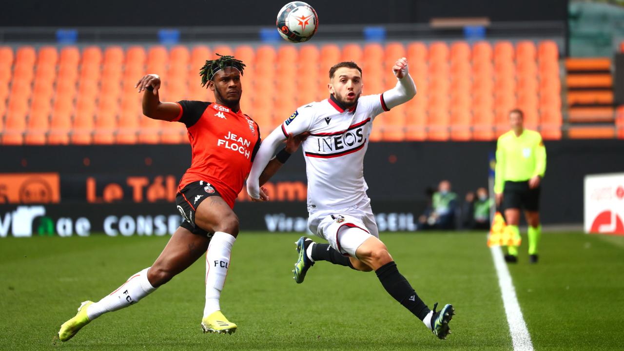 All news on Lorient - Nice (1-1)