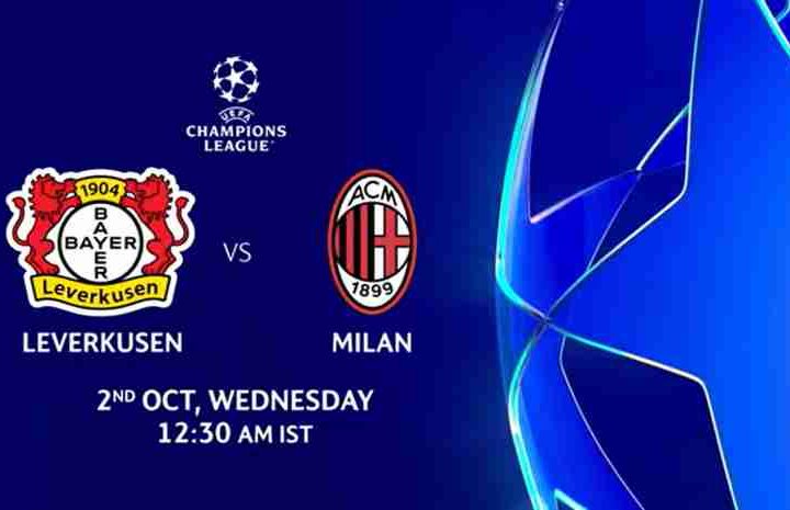 Nhận định Leverkusen vs AC Milan, 02h00 ngày 02/10 – Cúp C1