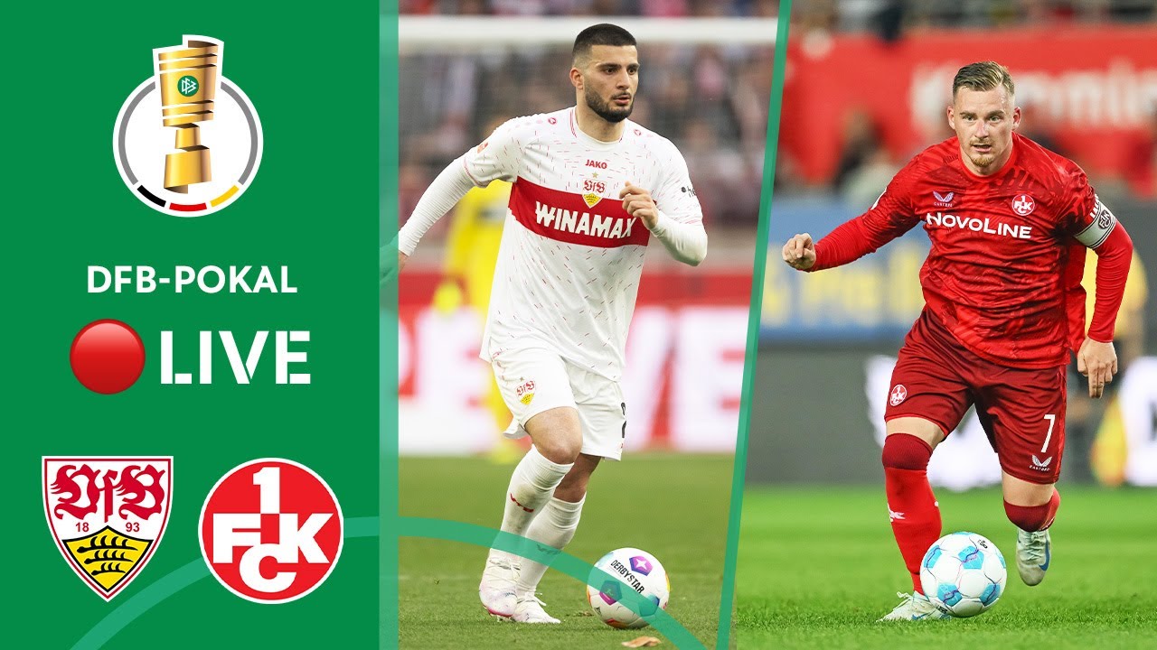 LIVE 🔴 VfB Stuttgart vs. 1. FC Kaiserslautern | FULL GAME | DFB-Pokal  2024/25 - Round 2