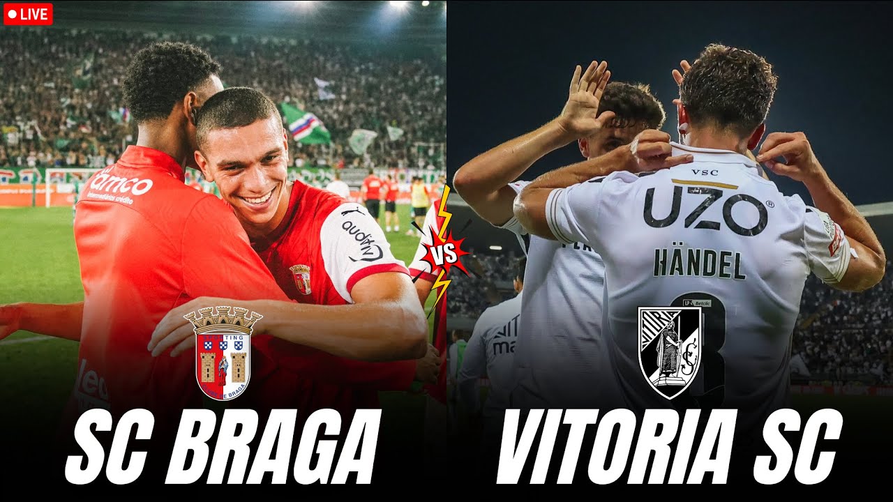 SC BRAGA 0-2 VITORIA SC - EM DIRETO