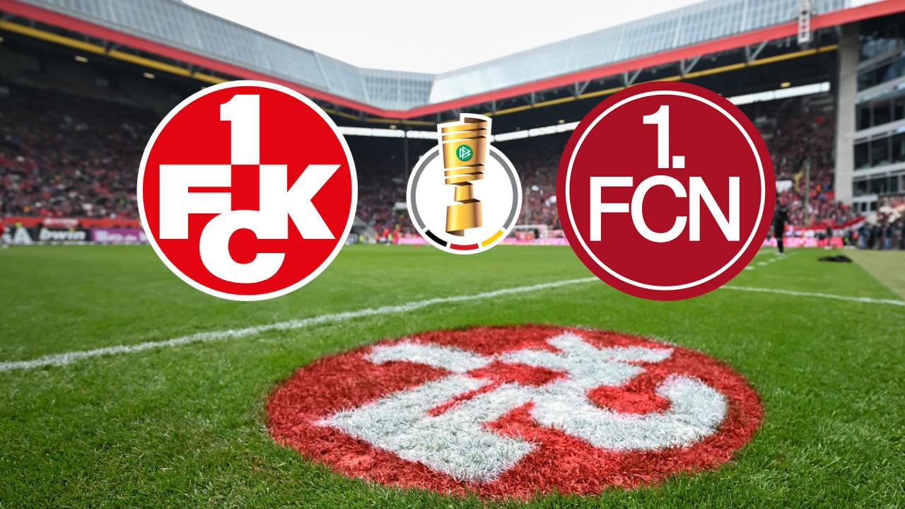 1. FC Kaiserslautern vs. 1. FC Nürnberg: TV, LIVE-STREAM - der DFB-Pokal |  DAZN News DE