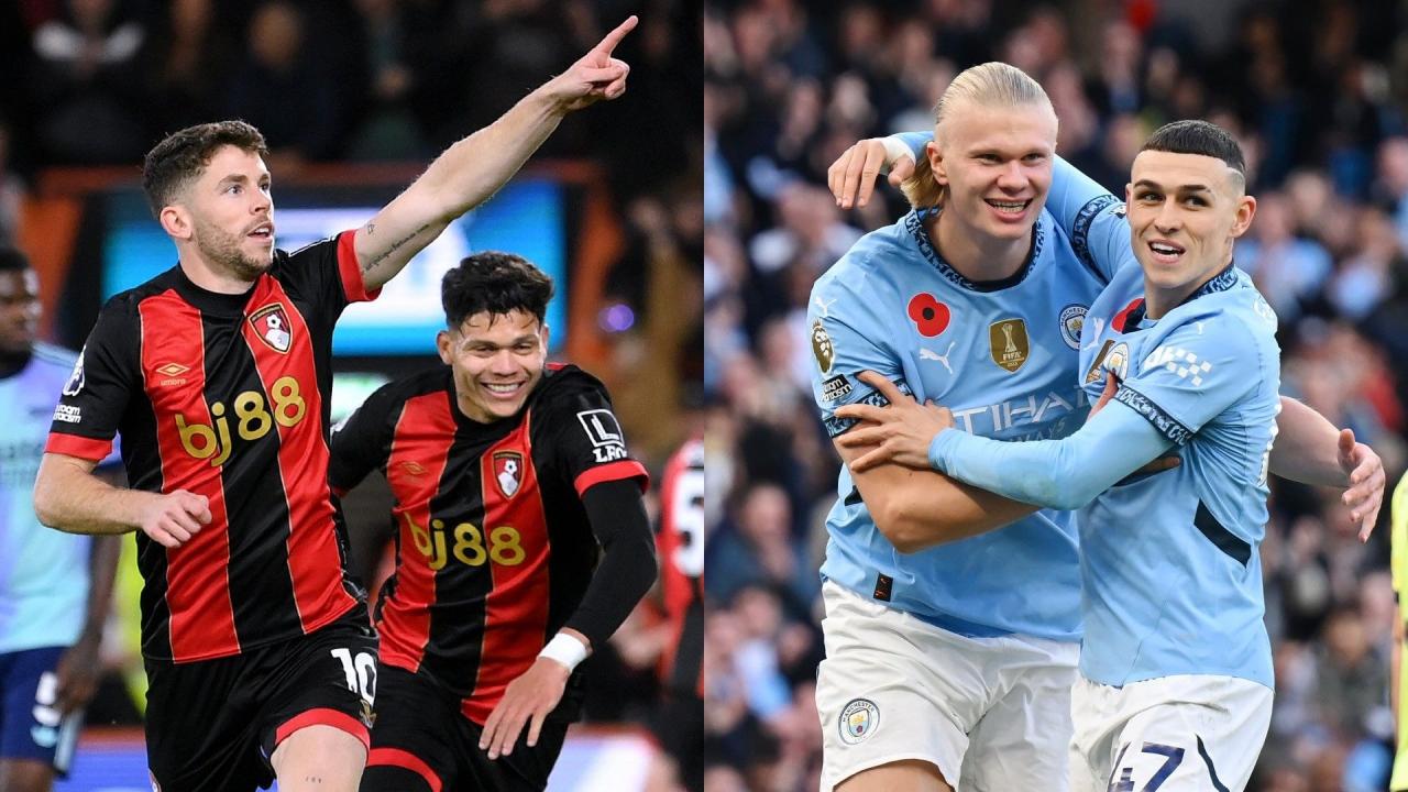 Nhận định, dự đoán Bournemouth vs Man City: Thử thách cực đại cho chủ nhà