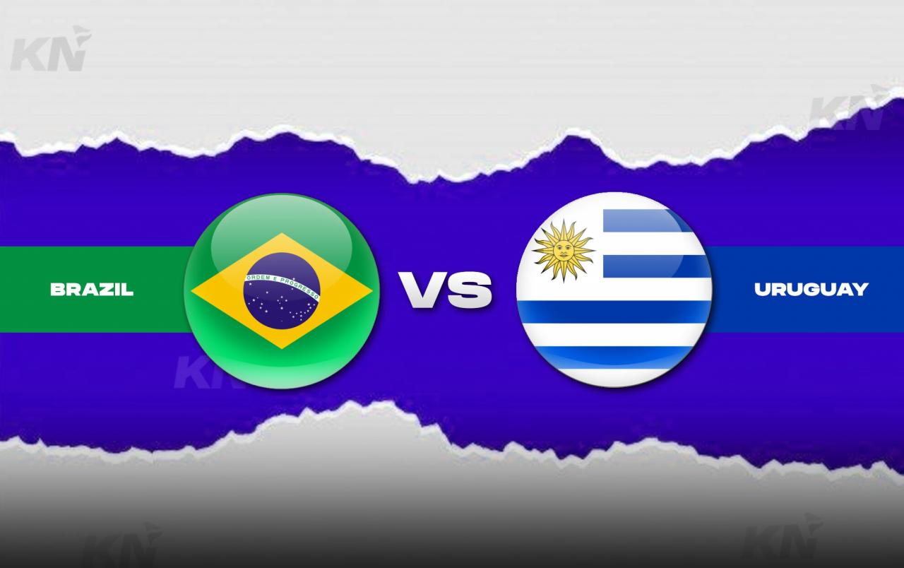 Brazil vs Uruguay Prediction, lineups, betting tips & odds