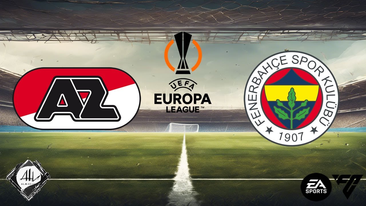 AZ Alkmaar x Fenerbahçe - 4 rodada da Uefa Europa League 24/25 - EA FC -  YouTube