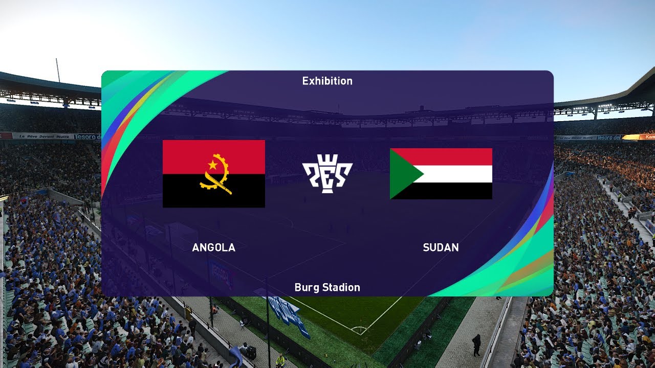 Angola vs Sudan (09/09/2024) Africa Cup of Nations PES 2021