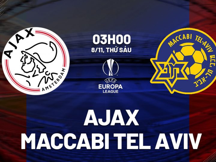 Soi Kèo Ajax vs Maccabi Tel Aviv, 03h00 ngày 08/11 Europa League