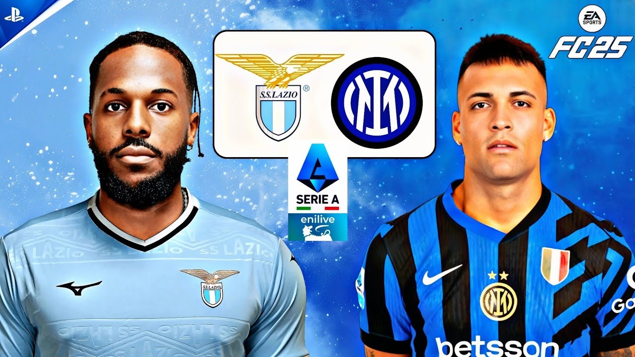 EA FC25 - S S Lazio vs Inter Milan | PS5™ [4K60] Gameplay | Serie A 2024-25  | Lautaro Martínez