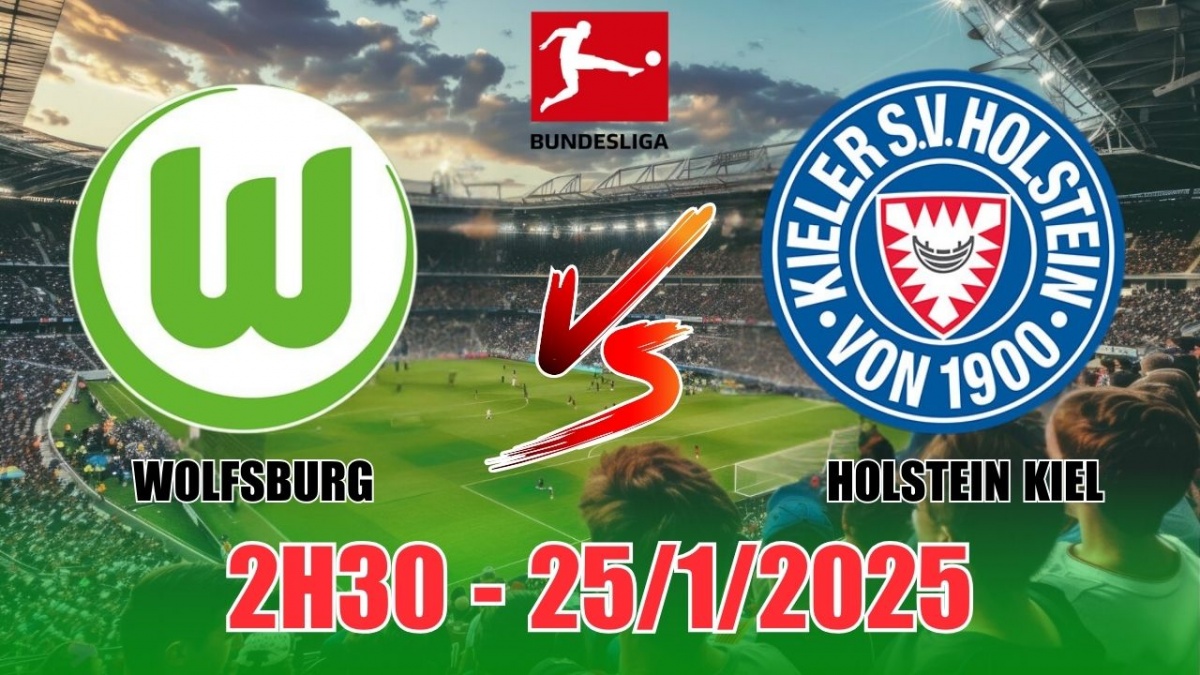 Nhận định Wolfsburg vs Holstein Kiel (2h30, 25/1) bóng đá Bundesliga 2025:  Chủ nhà nắm ưu thế