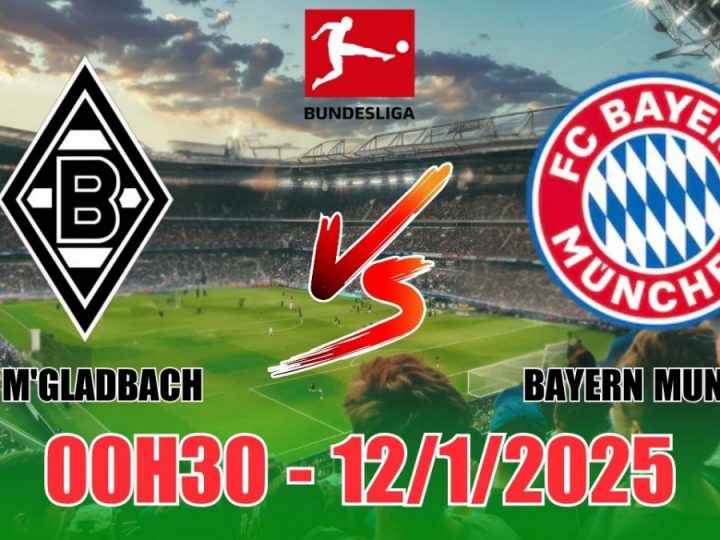 Soi Kèo Monchengladbach vs Bayern Munich, 00h30 ngày 12/01