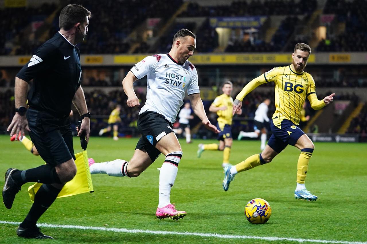 Match Report: Oxford United 2-3 Derby County - Blog - Derby County