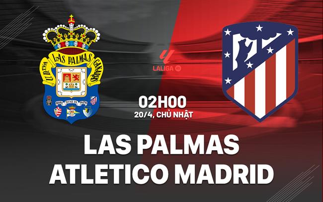 Nhận định Las Palmas vs Atletico Madrid (2h00 ngày 20/4)