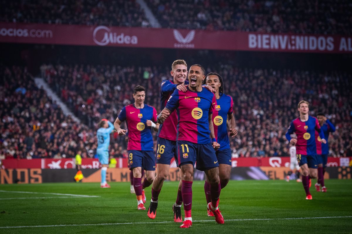 Sevilla 1-4 FC Barcelona: Closer to the top
